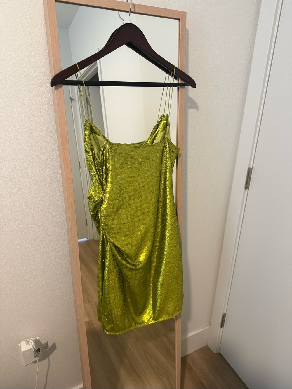 Gauge81 Almora green sequin dress NWT - Picture 4 of 5